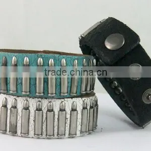 2013 Fashionable Skull Genuine Leather Bracelet,sex Bracelet Bangle Bracelet thumbnail-1