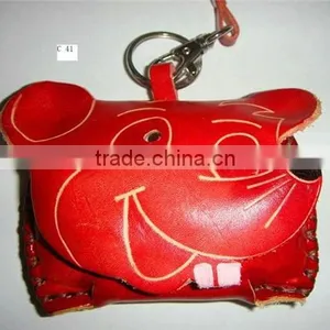 China Supplier 100% Wholesales Night Owl Animals Cute Leather Coin Purse/Leather Coin Purse thumbnail-5