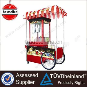 China Supplier ShineLong CE Caramel Popcorn Machine With Wheels thumbnail-1