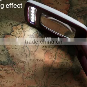 Click Me! 3X Times 9 LED LightsFolding Handheld Magnifier With Acrylic Lens thumbnail-5