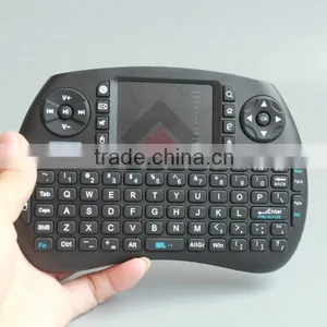 2.4GHz Mini Wireless Backlight Keyboard With Touchpad thumbnail-1