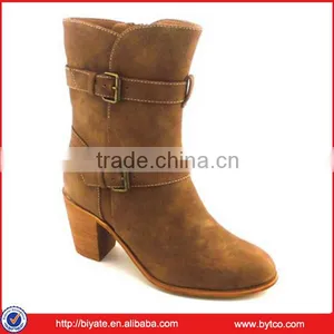Ladies Fashion PU Boots thumbnail-1