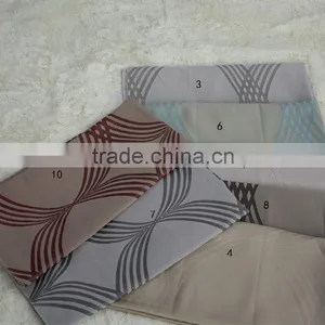 2016 New Arrival Modern Brief Style 100% Polyester Field Direction Jacquard Curtain Fabric thumbnail-5