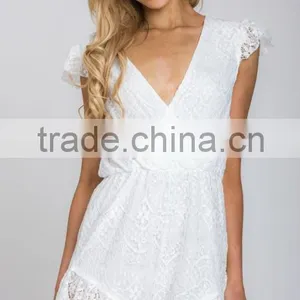2014 New Design White Jumpsuits Women Lace Jumpsuits All Sex Picture Jumpsuits thumbnail-5