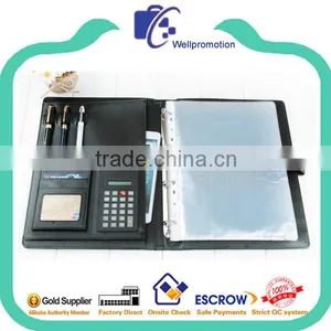 A3/a4/a5 Size Mens pu Leather Padfolio for Sale Quality Choice thumbnail-1