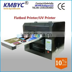 2015 New Mini Led a3 Digital Cell Phone Case Flatbed uv Cheap Plastic Card Printer thumbnail-1