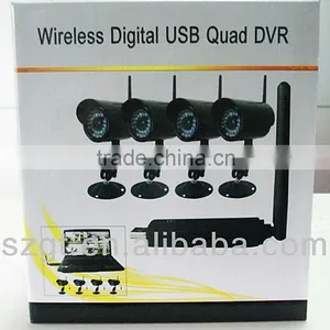 USB Wireless Camera And Receiver 2.4GHz NVR 4 CH Buy Webcam With High Definition thumbnail-1