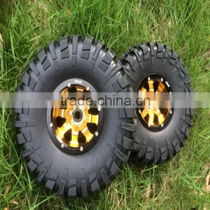 New KYX rc Car 2.2 Wheels Billet Processing for 1/10 Axial Wraith thumbnail-1