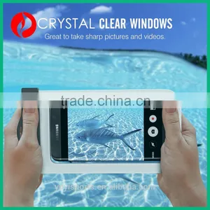 100% Sealing PVC Waterproof Phone Pouch for Swimming Diving Drifting Stuffing Climbing Boating thumbnail-1