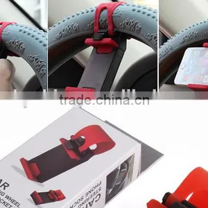 2015 New Design Car Steering Wheel Phone Socket Holder thumbnail-4