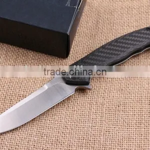 OEM Carbon Fiber Material Outdoor Rescue Pocket Knife thumbnail-1