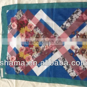 Big Repeat Size Printing Polyester Scraf thumbnail-1