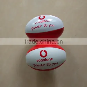 Wholesale Promotional Best Quality Inflatable Customized Pvc Leather Rugby Ball thumbnail-1