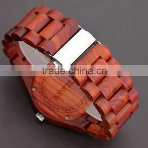2014 New Fashion Gifts Handmade Wood Watch for Ladies Vintage Wood Watch With Quartz Movement in Large Stock thumbnail-6