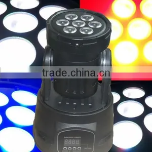 7x10w RGBW 4in1 Led Mini Moving Head thumbnail-1