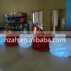 Lighting Inflatable Red and White Rose Flowers thumbnail-3