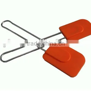 Silicone Spatula With Stainless Steel Handles YHR-SSP003 thumbnail-1