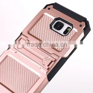 Newest 2 in 1 Hybird TPU+PC Hard Back Cover Case for IPhone 6 6s 6s Plus Samsung S7 S7 Edge Note 7 Armor Shockproof Cases thumbnail-5