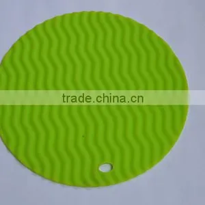 Kitchen Tools Hot Pan Pot Non Slip Washable Silicone Heat Mat thumbnail-3