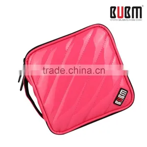 Wholesale ALL COLORS PU Leather Square CD Bag,CHEAP DVD VCD Case thumbnail-5