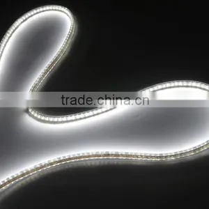 Outdoor Waterproof 220V AC Flex IP65 Tube Around 5050 Led Strip thumbnail-4