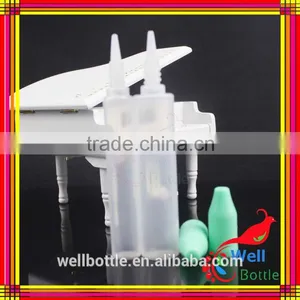 Tamper Childproof Unicorn Bottle Black for 10ml 15ml 30ml pe Pen Plastic Dropper Bottle With pe Dropper Bottle P-090R thumbnail-3