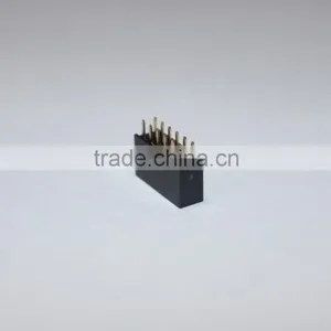 2.54mm Double Row Straight Female Header 6 Pin thumbnail-2