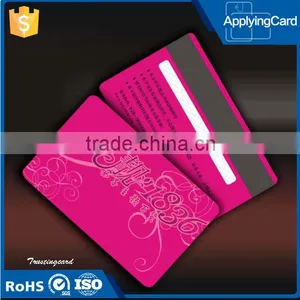 PVC RFID Card Smart Contact Card With Magnetic Strip Printing for Shopping Mall Gift Card thumbnail-1