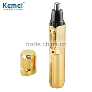 Kemei6616 Modern Design Professional Nose & Ear Trimmer Electric Rechargeable Nose Trimmer for Men and Women thumbnail-1