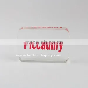 Custom Clear Plexiglass Plate With Printing thumbnail-1