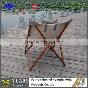 Beach Wooden Foldable Beach Chair thumbnail-3