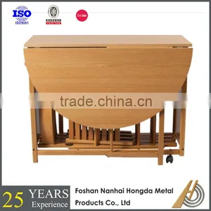 French Style Restaurant Round Folding Table Tops thumbnail-1