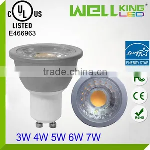 UL Energy Star 3w 4w 5w 6w 7w Dimmable COB 15 Degree Led Spotlight Gu10 thumbnail-1