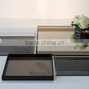 Wedding Black Acrylic Trays thumbnail-1