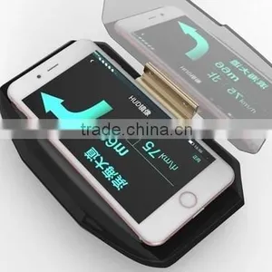 Universal GPS Car HUD Head Up Display KM/h & MPH Speeding Warning Smartphone Holder thumbnail-1