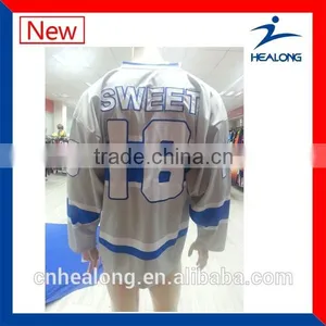Sublimated Printing and Embroidery Ice Hockey Shirts thumbnail-1
