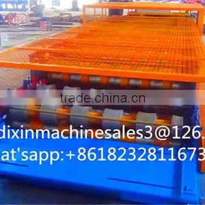 Factory Price Metal Roofing Double Layer Roll Forming Machine thumbnail-6