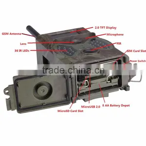 Factory Price 12 Mega Pixel Color CMOS Hidden Mms Hunting Camera thumbnail-5