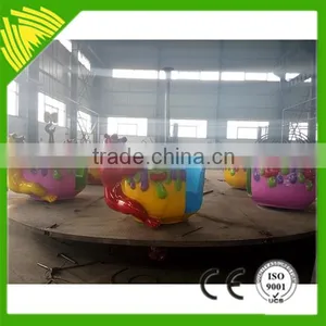 Portable Cup Rides Amusement Animal Bear Coffee Cup Rides With Trailer thumbnail-2