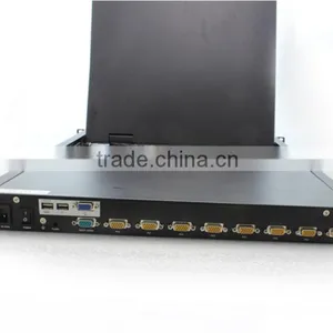 4 Ports Rackmount LCD Drawer KVM thumbnail-4