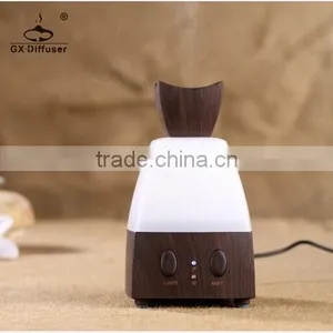 Wooden Aroma Diffuser,aromatic Oil Lamp GX-04K Dark Wood thumbnail-4