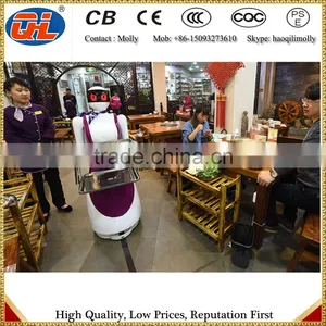Dishes Delivering Smart Waiter Robot for Restaurant thumbnail-4