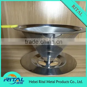 Pour Over Cone Coffee Dripper Maker With Stand thumbnail-6