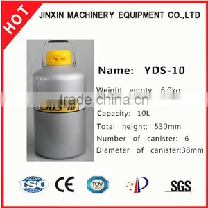 YDS-10 Biological Use Liquid Nitrogen Dewar/LN2 Container/ Tank /dewar thumbnail-6