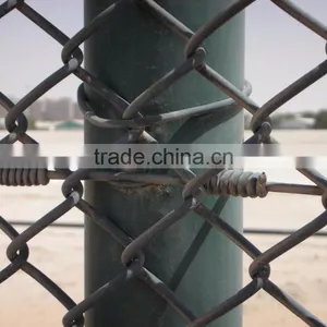 China Hot Sale High Quality Perimeter Fence/Chain Link Fence Top Barbed Wire/cyclone Fence thumbnail-2