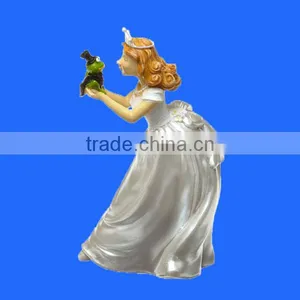 Handmade Humorous Princess Resin Cake Topper Wholesale thumbnail-1