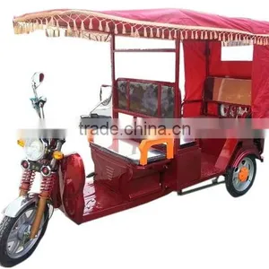 2014 Hot Sale Passager Battery Rickshaw for India Market thumbnail-1