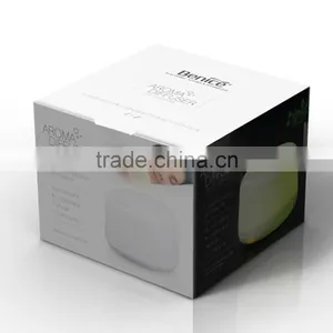 300ML Portable LED Light Essential Oil Ultrasonic Air Humidifier Electric Aroma Mist Diffuser thumbnail-5