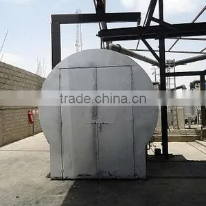 Low Investment High Profit Full Open Door Batch Type Waste Tyre to Fuel Oil Pyrolysis Plant With CE and ISO thumbnail-4