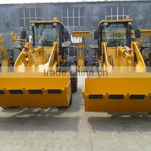 Europe Hot Sale With CE!! Compact Loader, Front End Small Wheel Loader/ Pilot Control, Powershift, 1.5ton thumbnail-3
